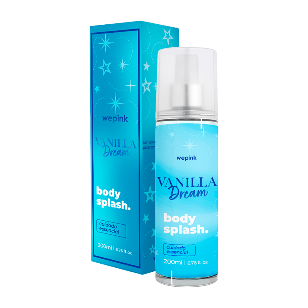 Body Splash Vanilla Dream Desodorante Colônia 200ml