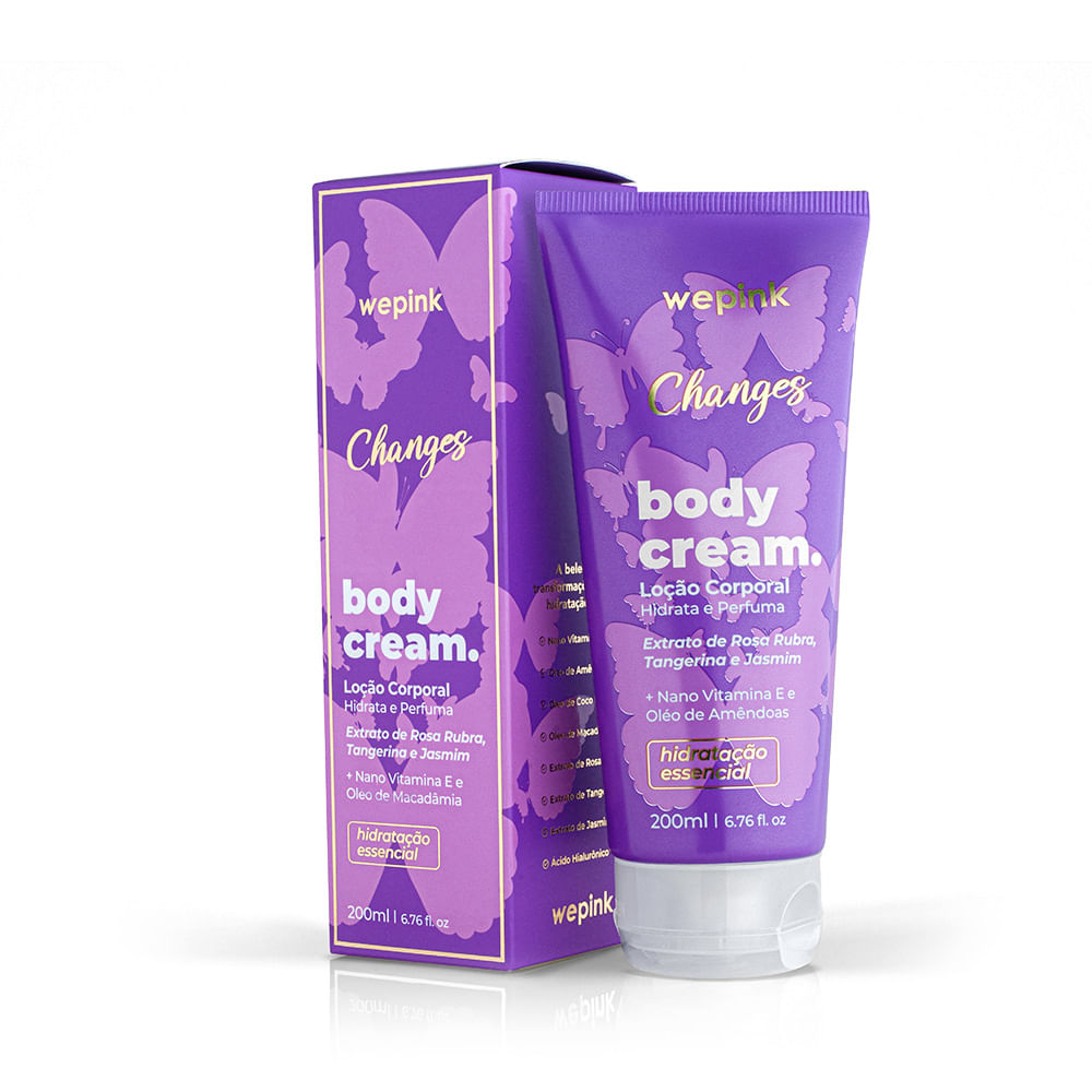 Body Cream Changes Desodorante Hidratante 200ml - Wepink