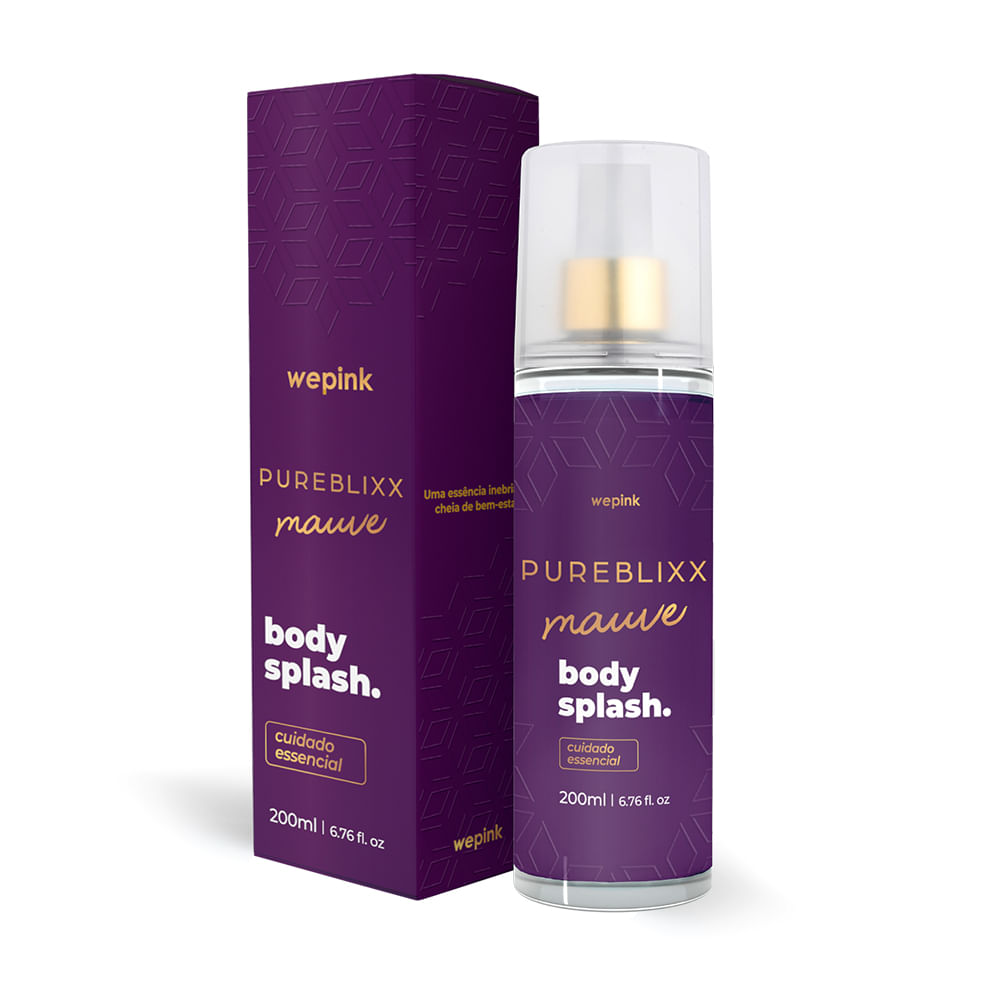 Body Splash Pureblixx Mauve Desodorante Colônia 200ml