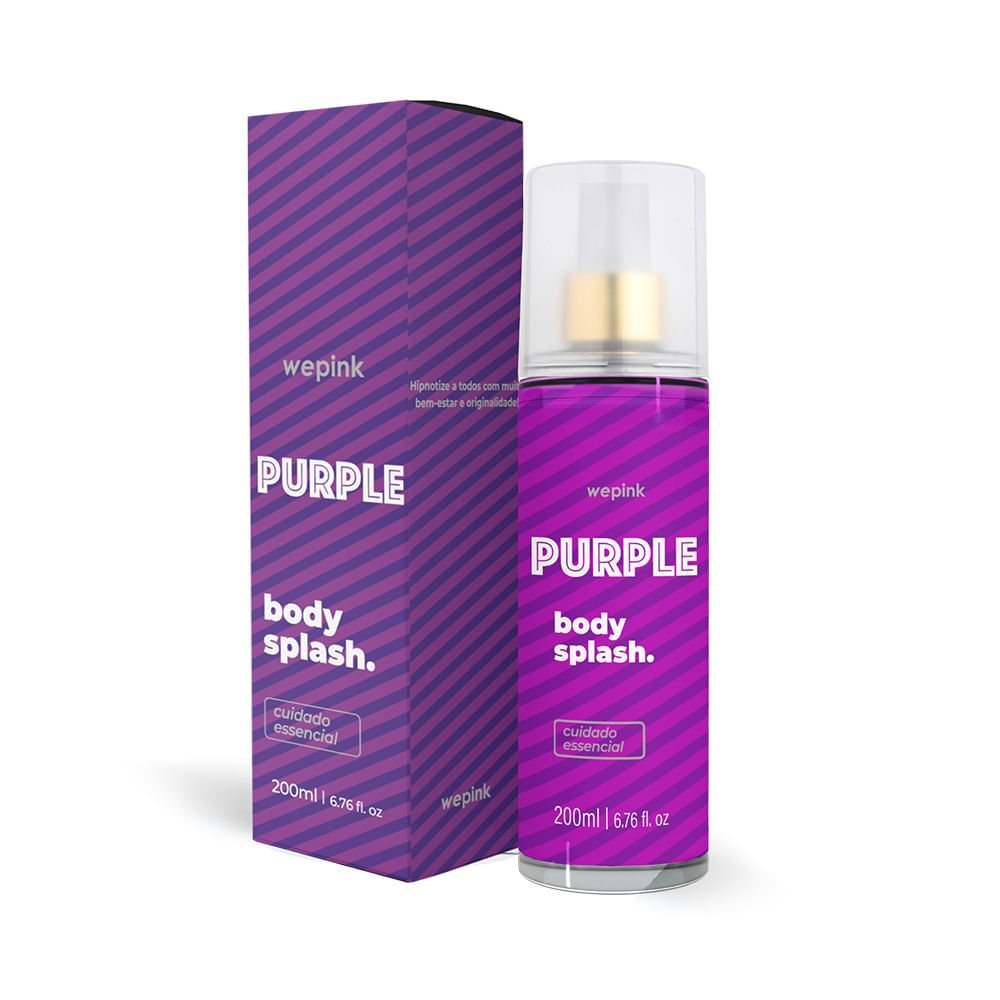 Body Splash Purple Desodorante Colônia 200ml