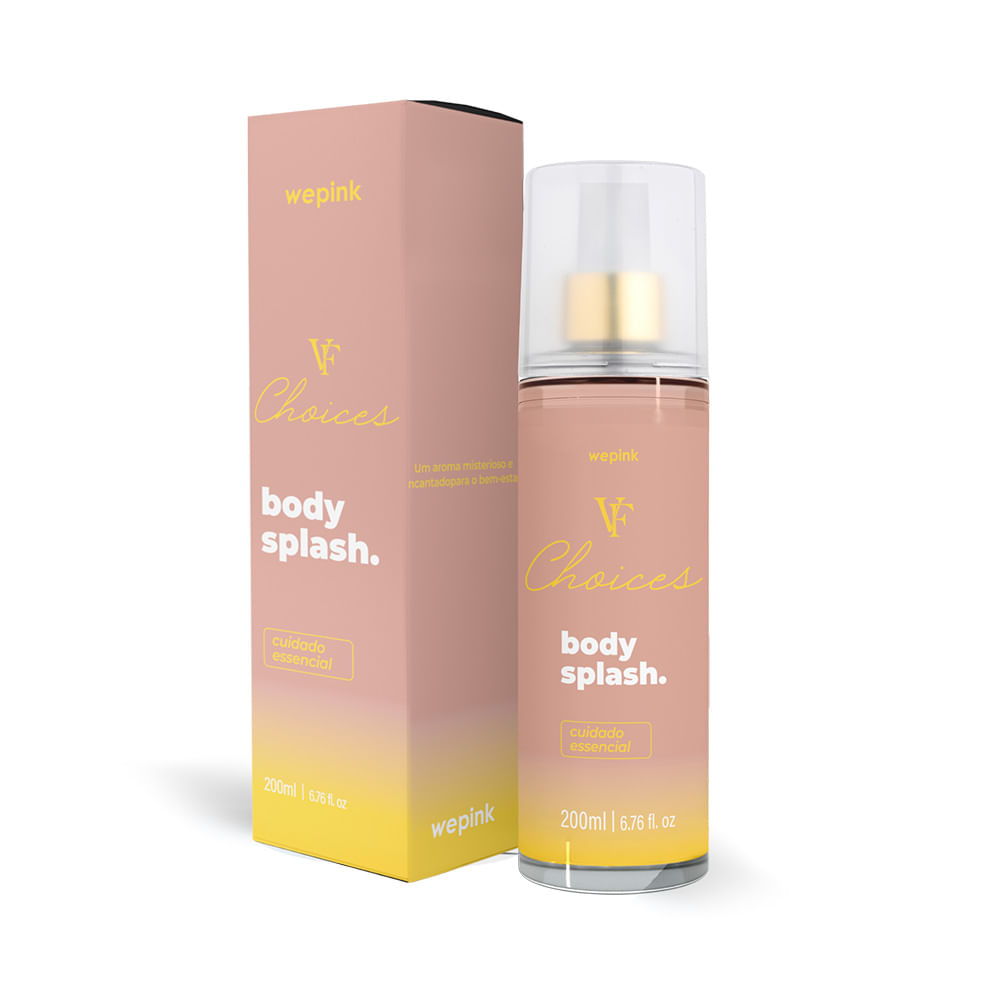 Body Splash VF Choices Desodorante Colônia 200ml