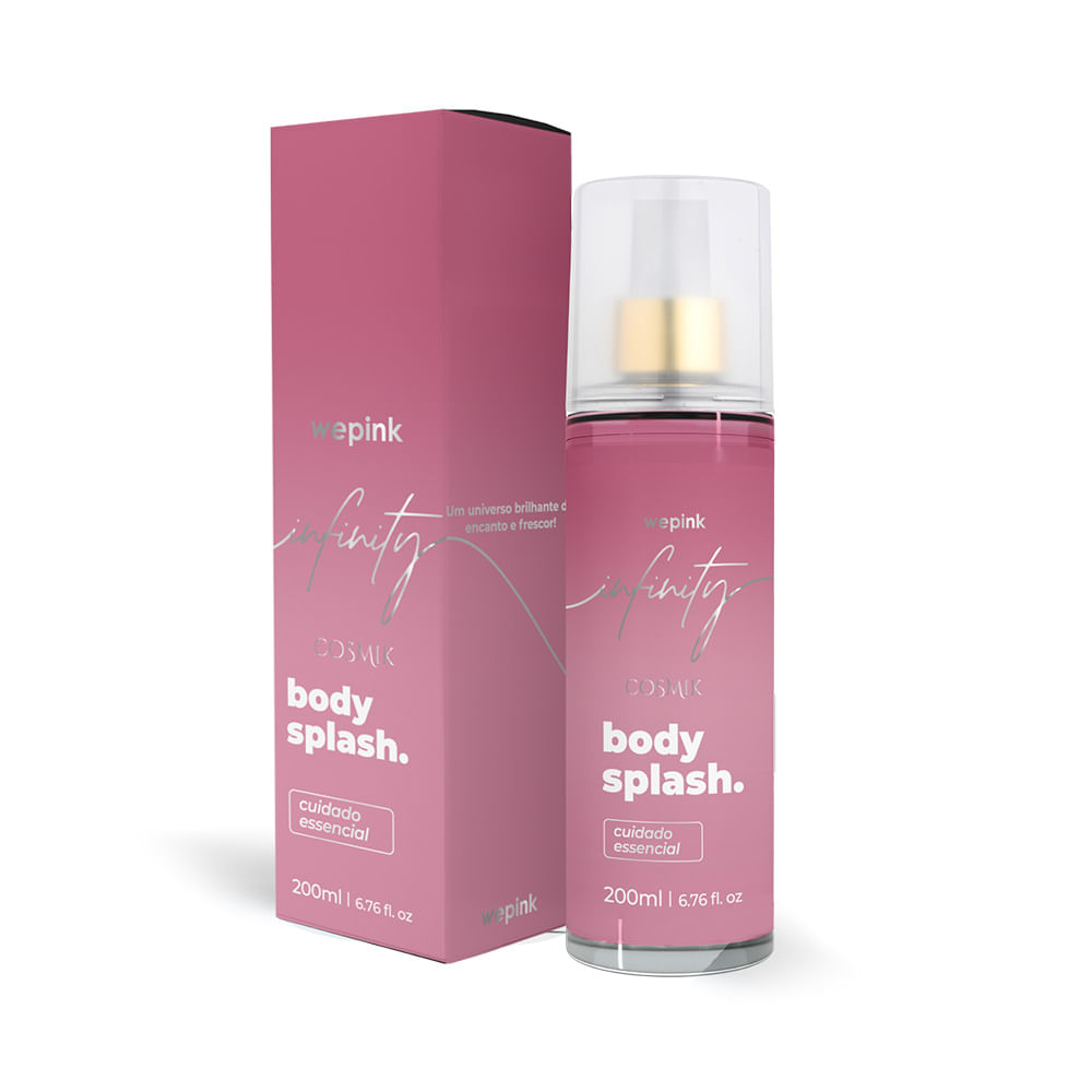 Body Splash Infinity Cosmik Desodorante Colônia 200ml