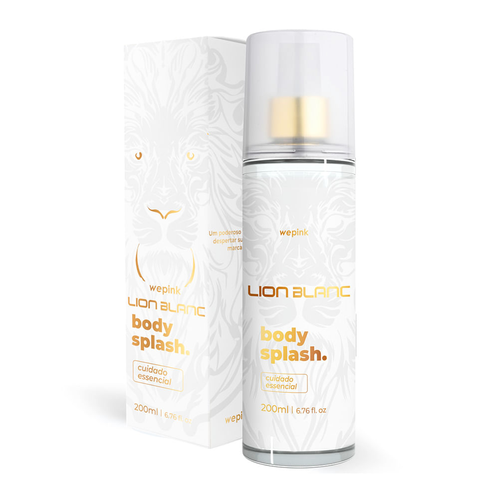 Body Splash Lion Blanc Desodorante Colônia 200ml