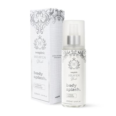 Body Splash Heaven Bride Desodorante Colônia 200ml - Wepink