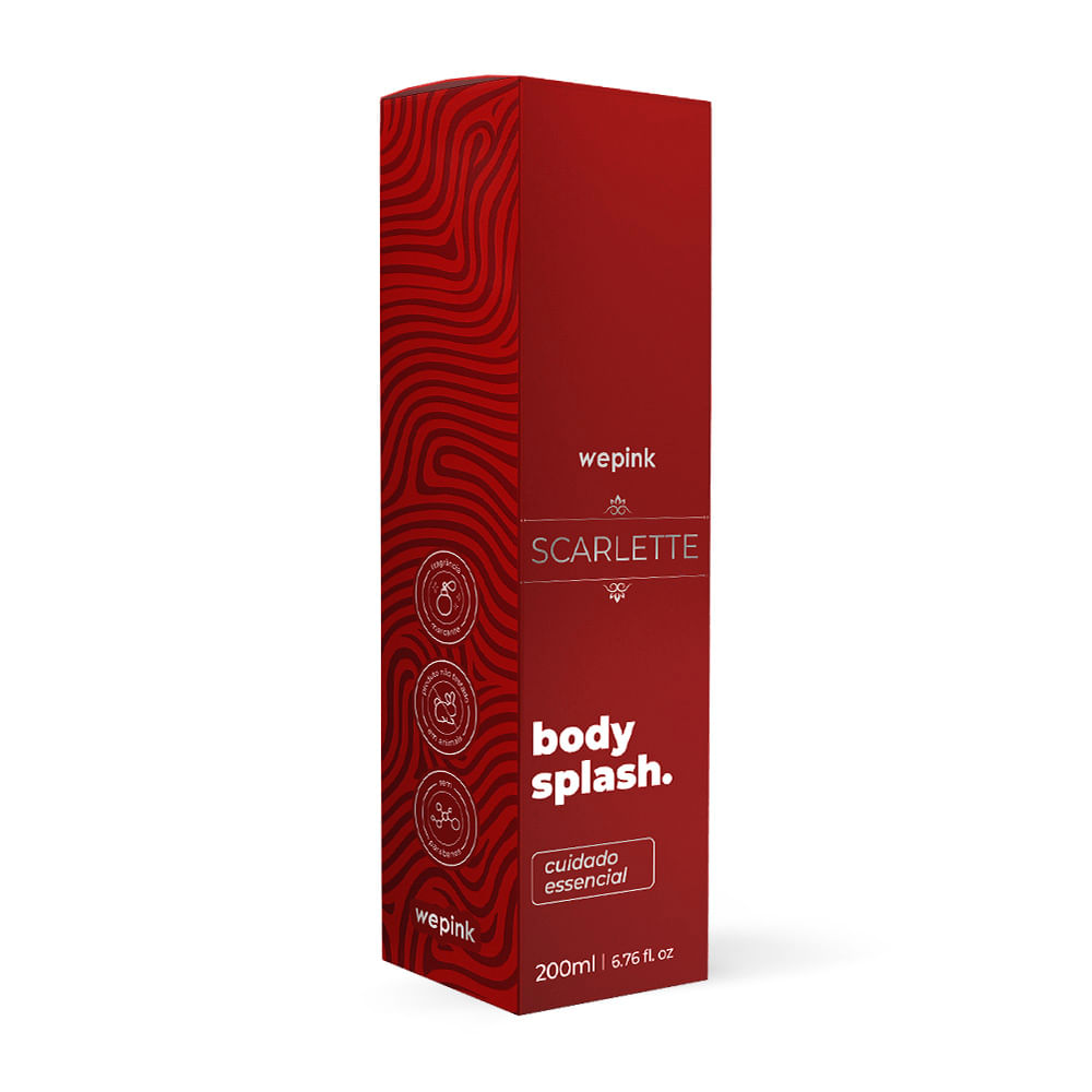 Body Splash Scarlette Desodorante Colônia 200ml