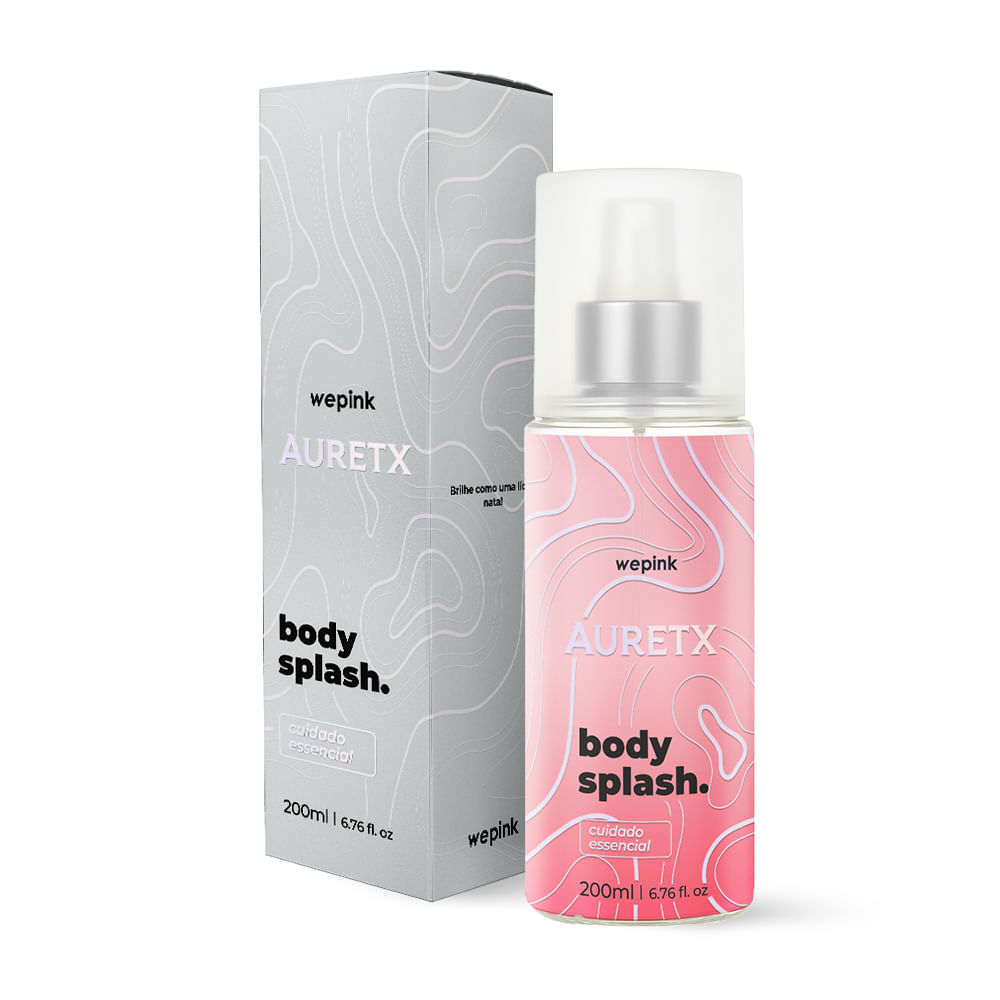 Body Splash Auretx Desodorante Colônia 200ml - Wepink