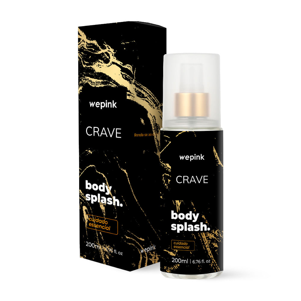 Body Splash Crave Desodorante Colônia 200ml - Wepink