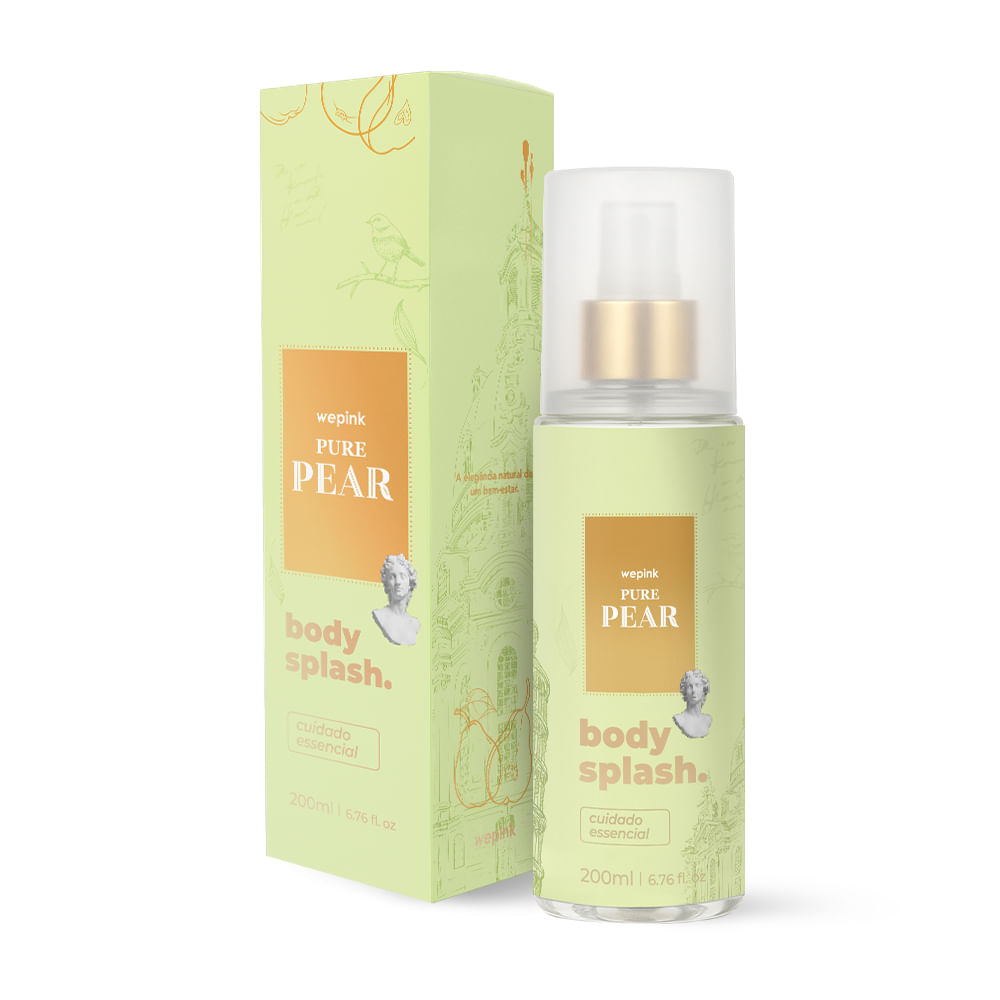 Body Splash Pure Pear Desodorante Colônia 200ml