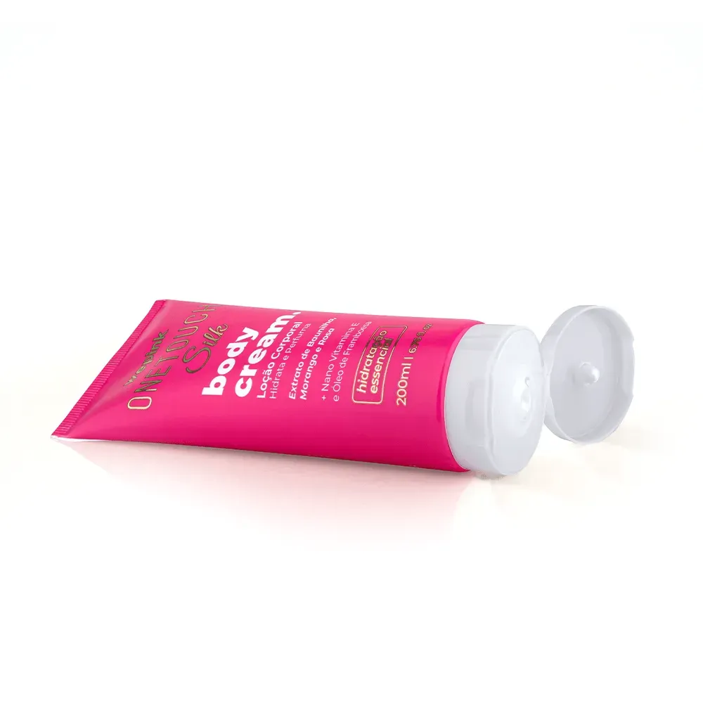 Body Cream One Touch Silk Desodorante Hidratante 200ml