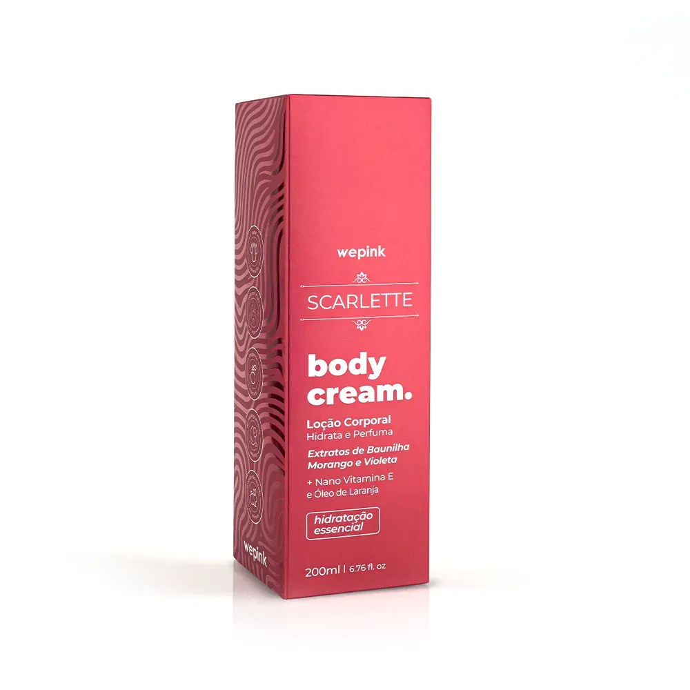 Body Cream Scarlette Desodorante Hidratante 200ml