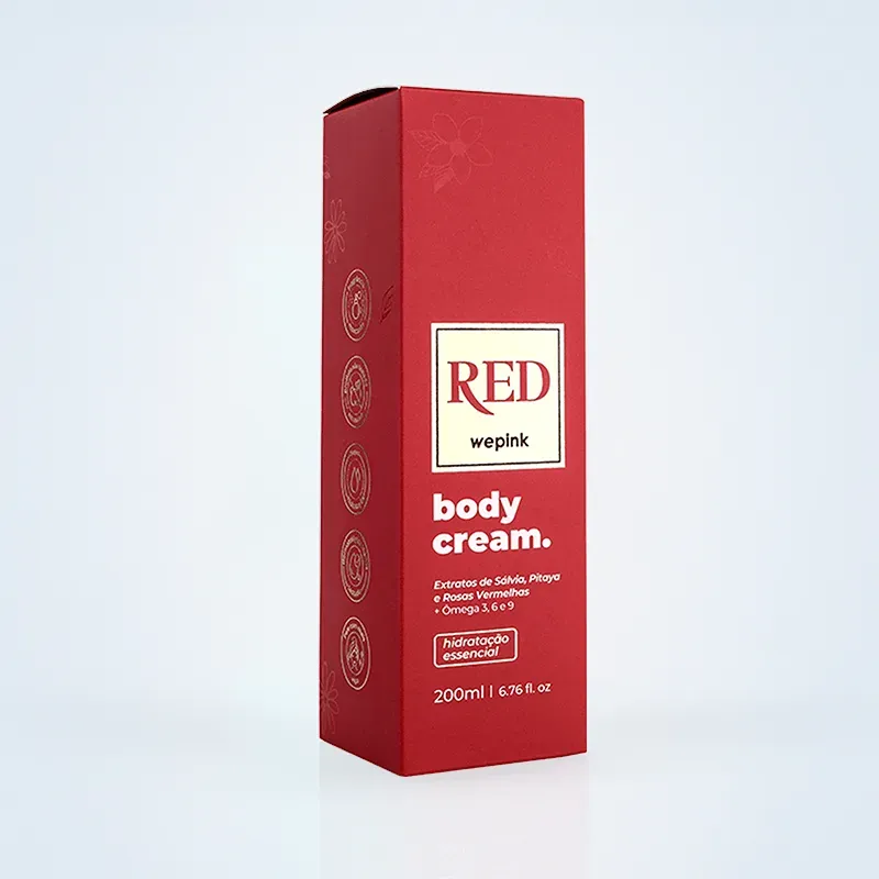 Body Cream Red Desodorante Hidratante 200ml