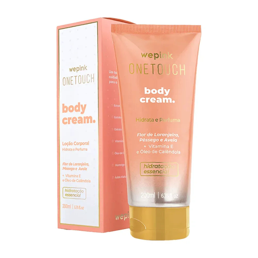 Body Cream One Touch Desodorante Hidratante 200ml - Wepink