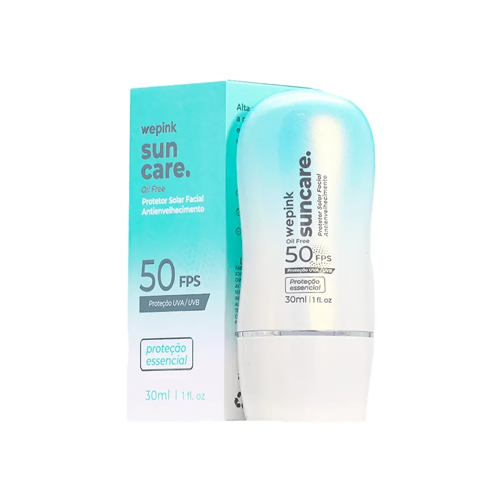 Protetor Solar FPS 50 Suncare 30ml - We­pink