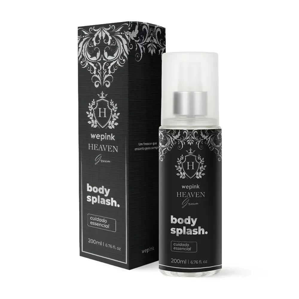 Body Splash Heaven Groom Desodorante Colônia 200ml
