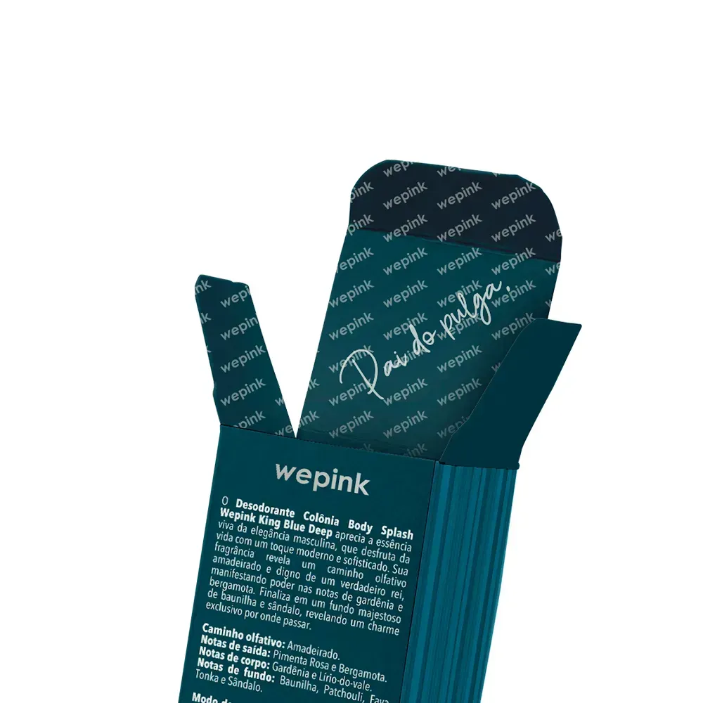 Body Splash King Blue Deep Desodorante Colônia 200ml