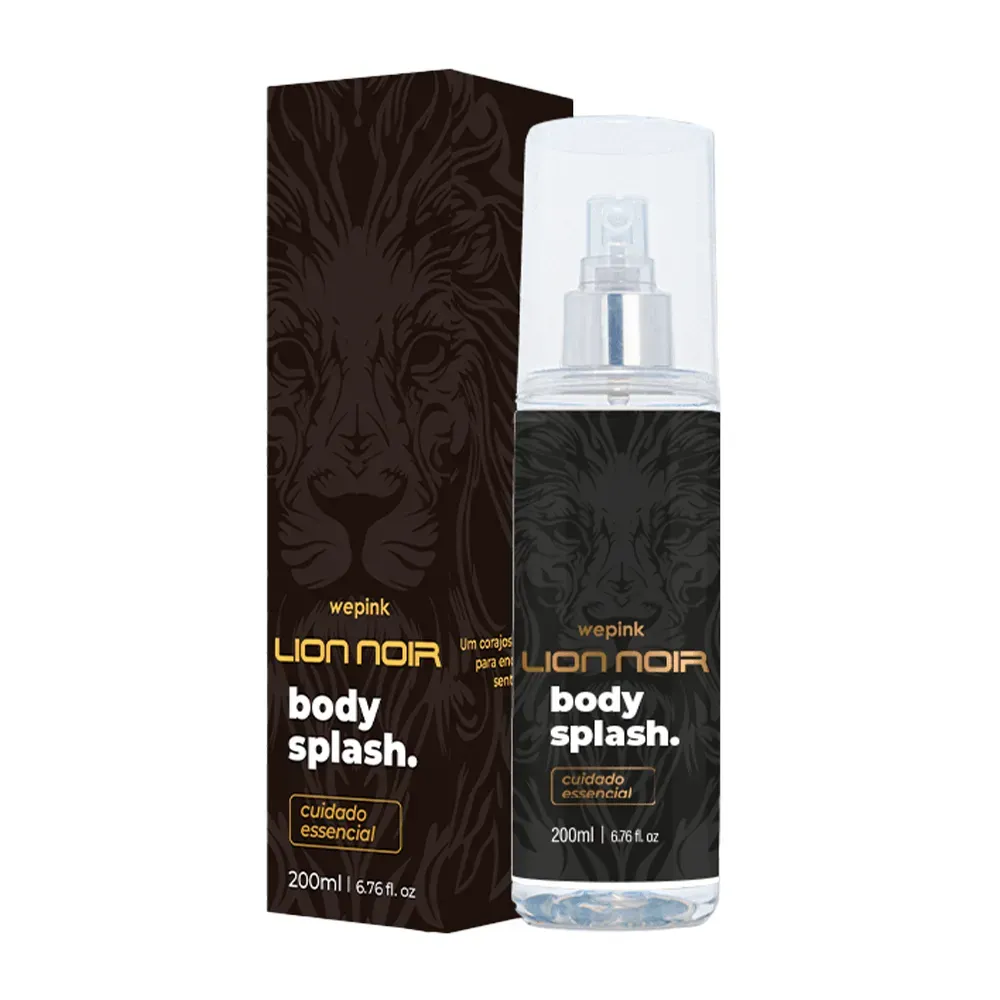 Body Splash Lion Noir Desodorante Colônia 200ml