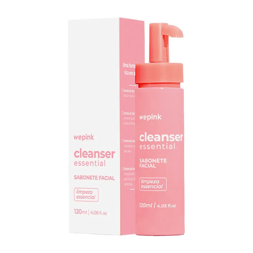Cleanser Essential Sabonete Facial 120ml - Wepink