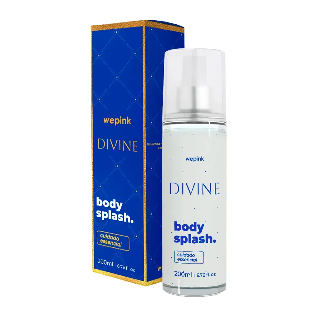 Body Splash Divine Desodorante Colônia 200ml - Wepink