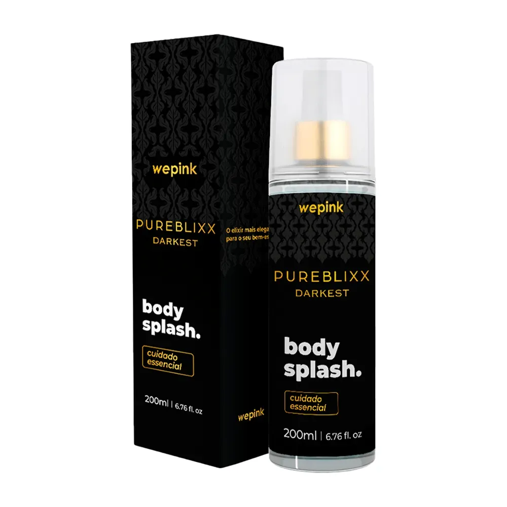 Body Splash Pureblixx Darkest Desodorante Colônia 200ml