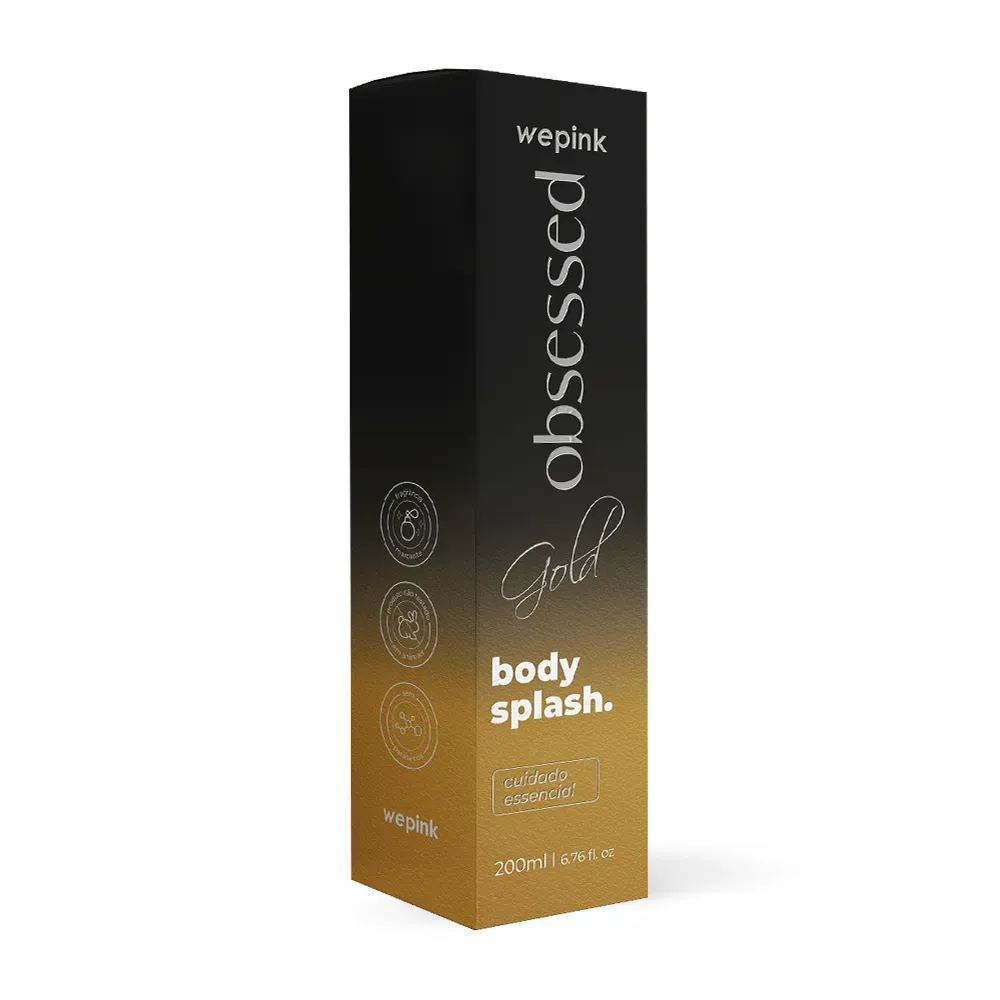 Body Splash Obsessed Gold Desodorante Colônia 200ml