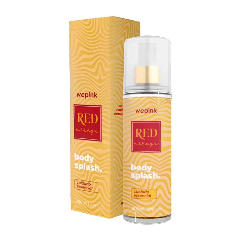 Body Splash Red Mirage Desodorante Colônia 200ml