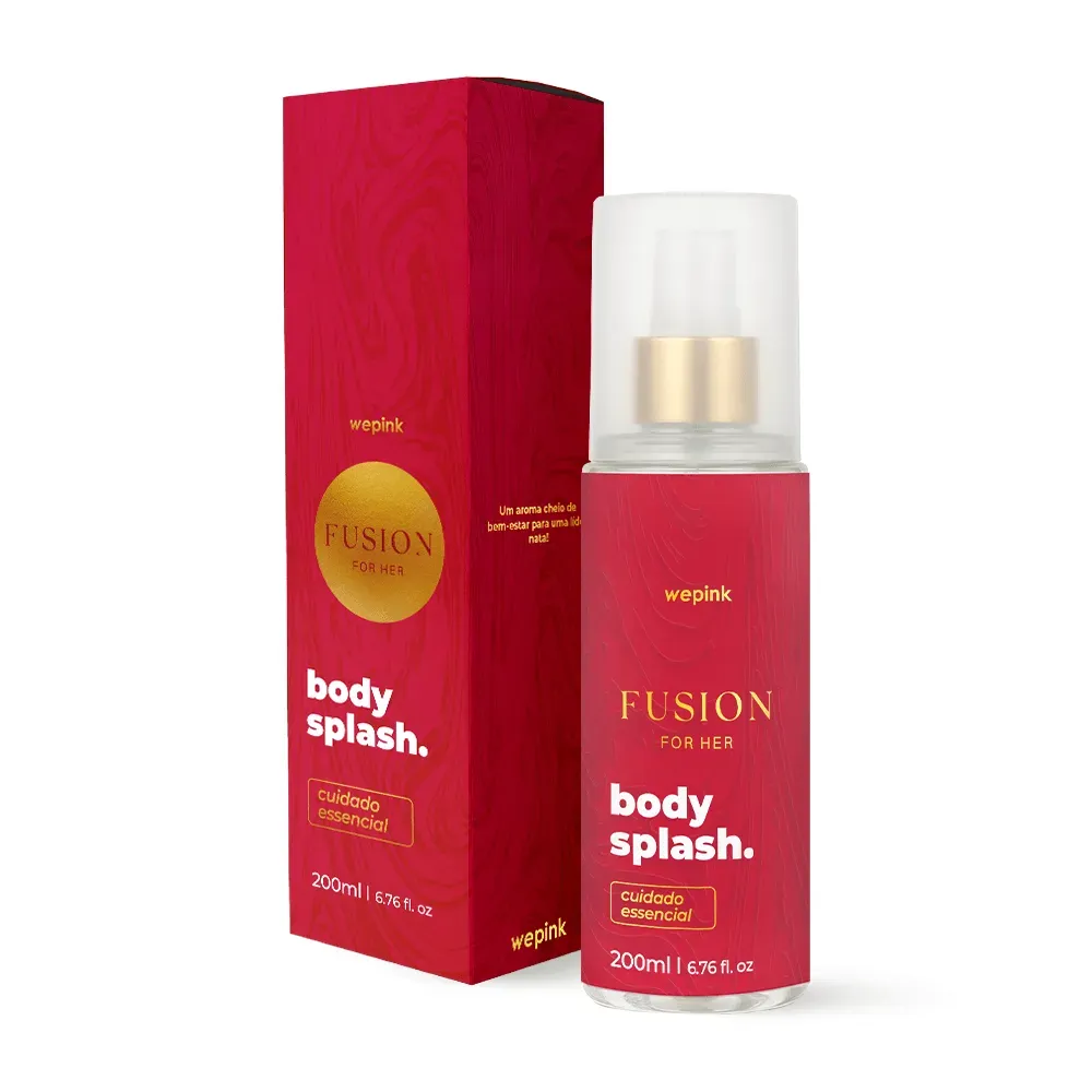 Body Splash Fusion For Her Desodorante Colônia 200ml