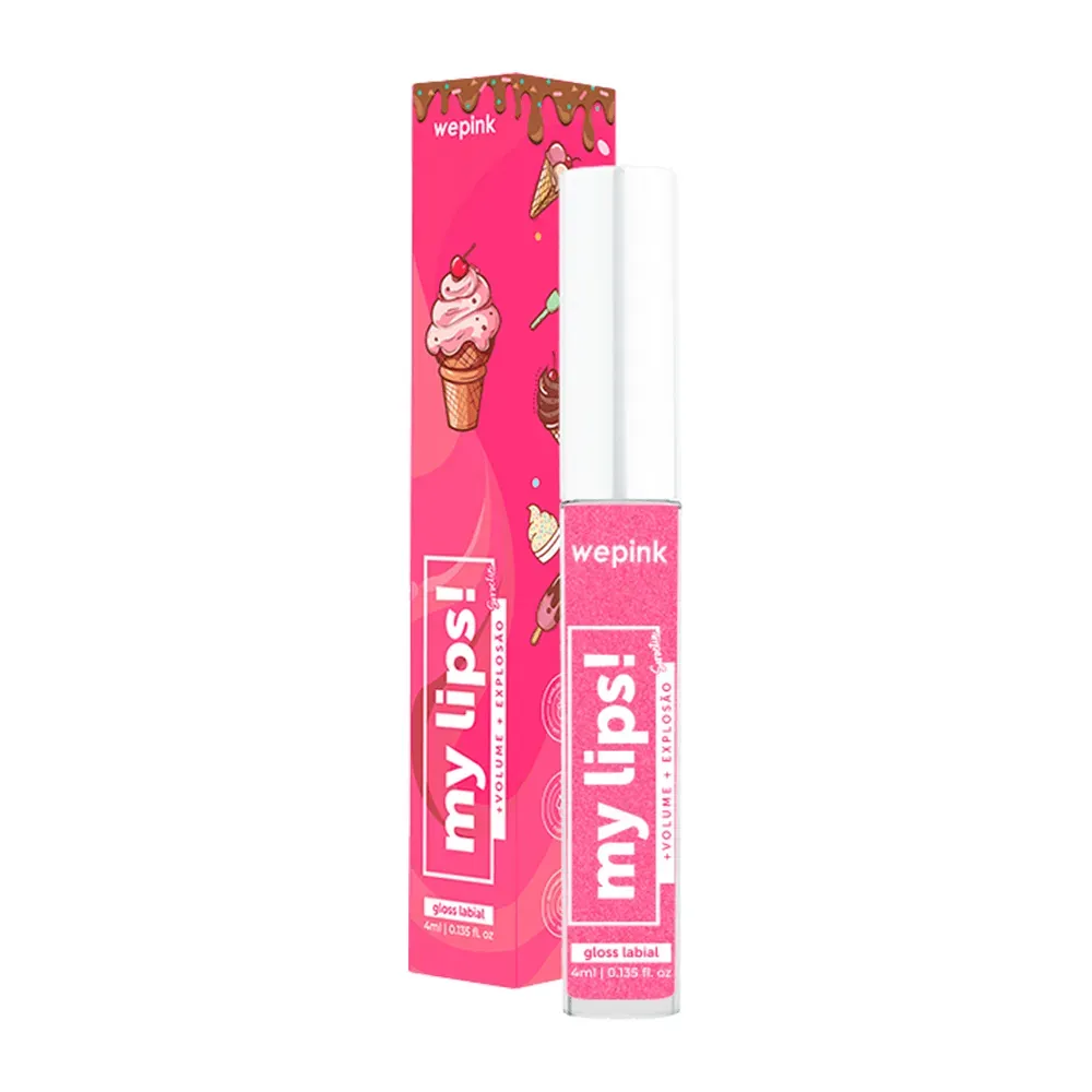 Gloss My Lips Sorvetin 4ml - Wepink