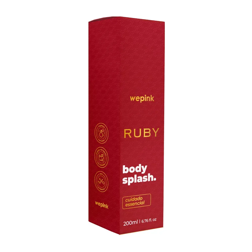 Body Splash Ruby Desodorante Colônia 200ml