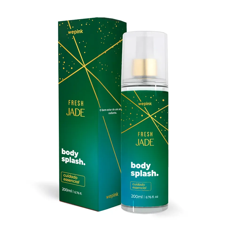 Body Splash Fresh Jade Desodorante Colônia 200ml - Wepink