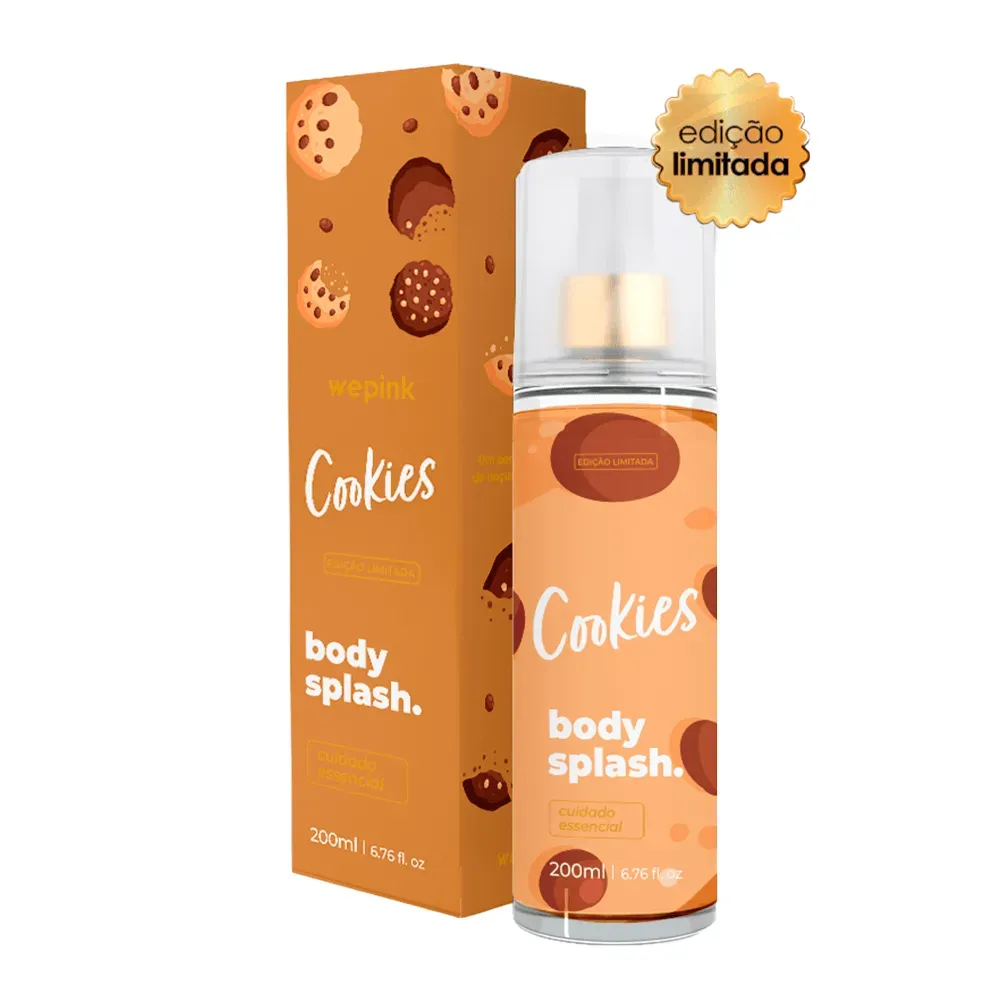 Body Splash Cookies Desodorante Colônia 200ml