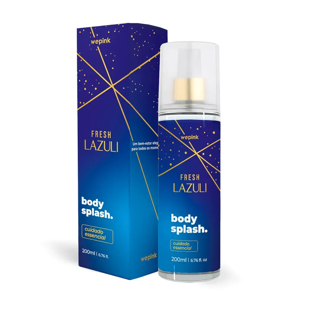 Body Splash Fresh Lazuli Desodorante Colônia 200ml