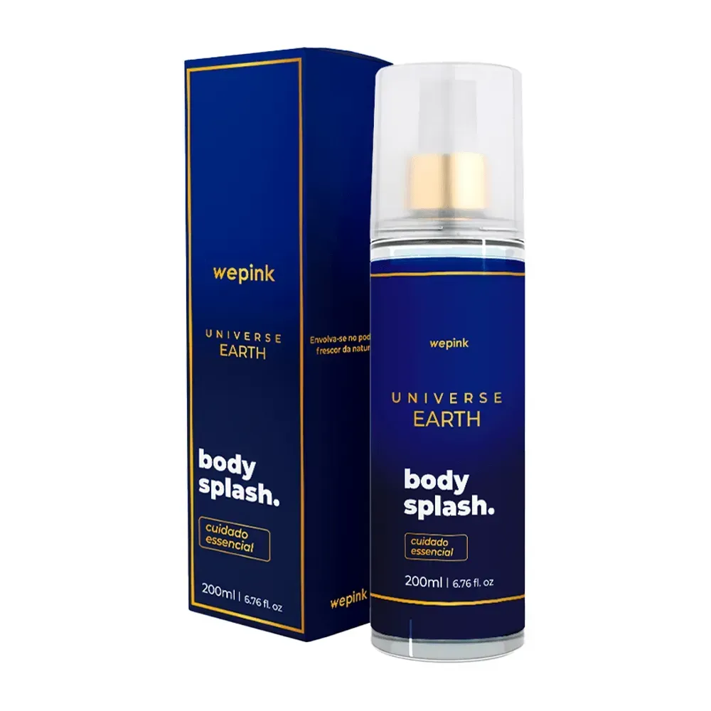 Body Splash Universe Earth Desodorante Colônia 200ml