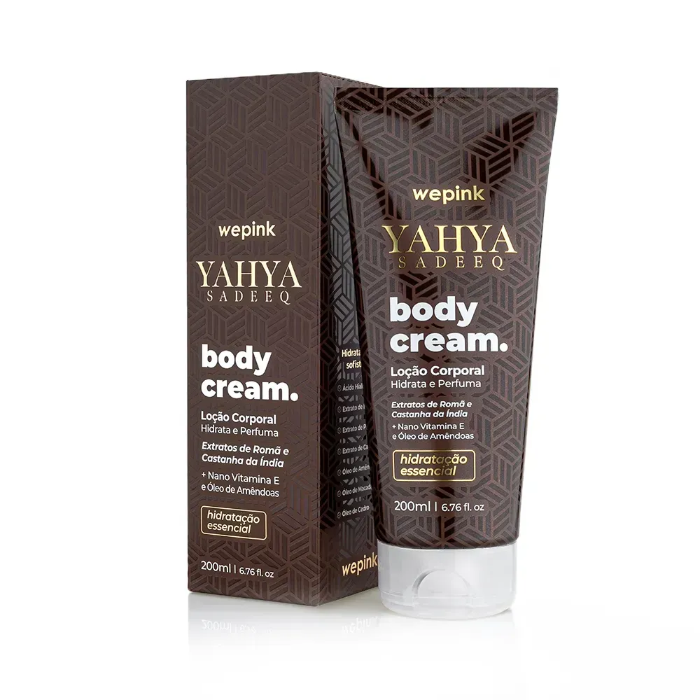 Body Cream Yahya Sadeeq Desodorante Hidratante 200ml - Wepink