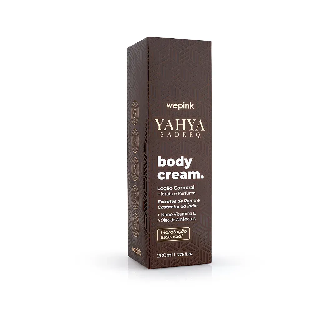 Body Cream Yahya Sadeeq Desodorante Hidratante 200ml
