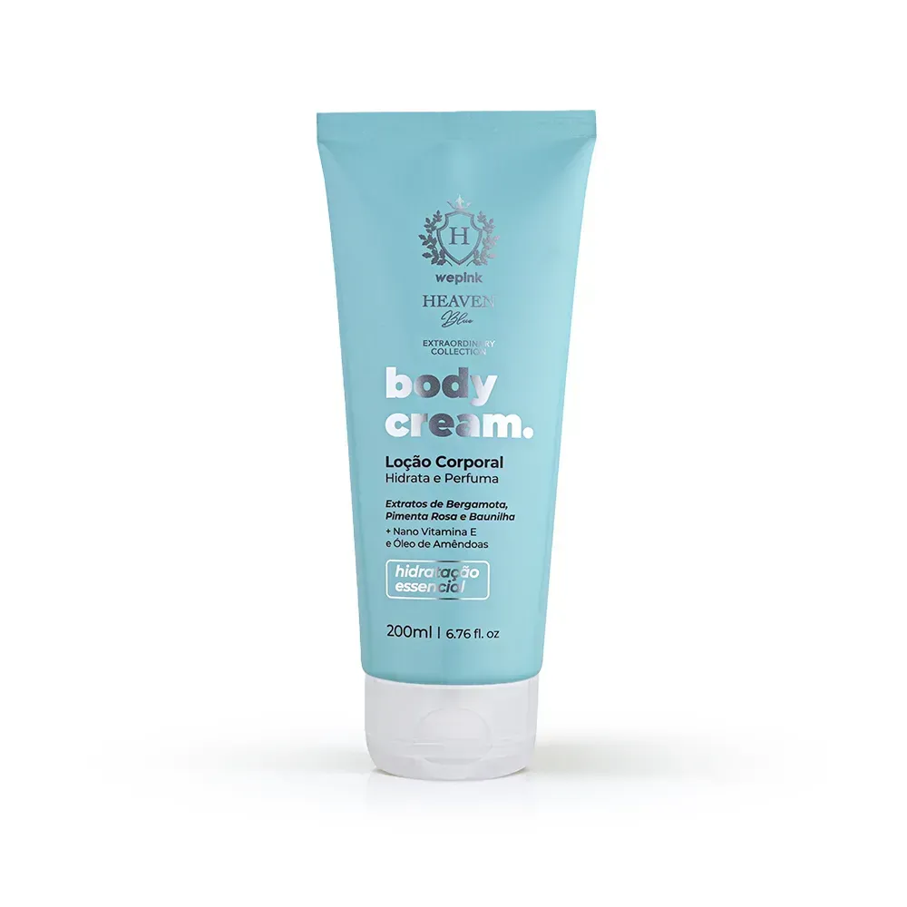 Body Cream Heaven Blue Desodorante Hidratante 200ml