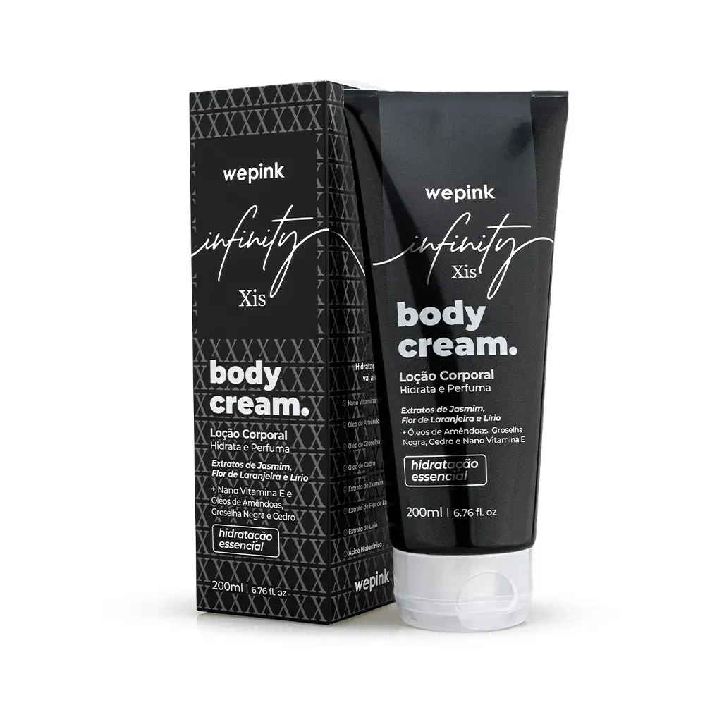 Body Cream Infinity Xis Desodorante Hidratante 200ml - Wepink