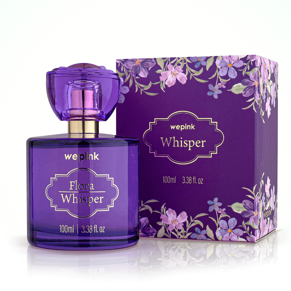 Flora Whisper Desodorante Colônia 100ml - Wepink