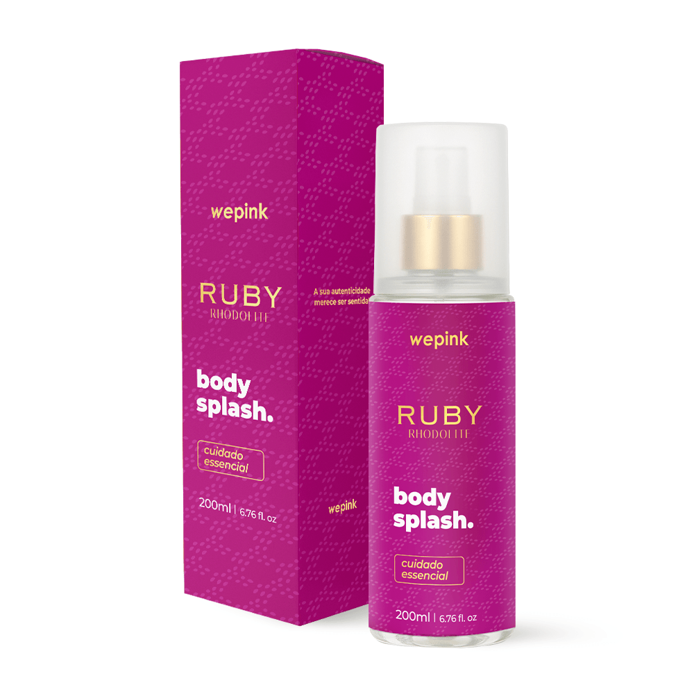 Body Splash Ruby Rhodolite Desodorante Colônia 200ml