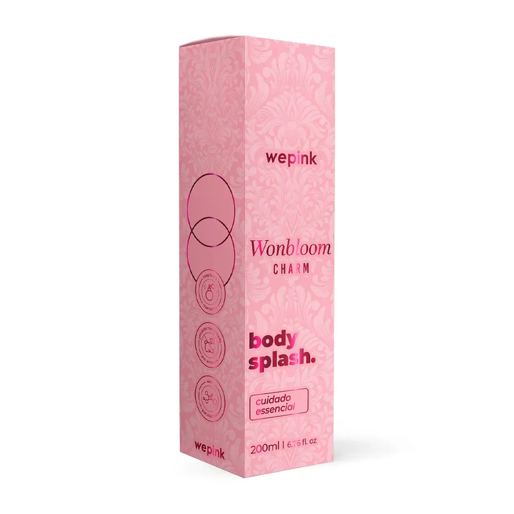 Body Splash Wonbloom Charm Desodorante Colônia 200ml