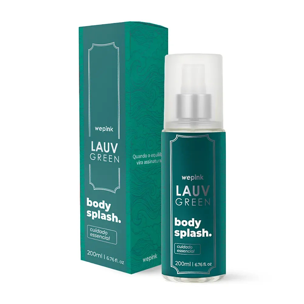 Body Splash Lauv Green Desodorante Colônia 200ml