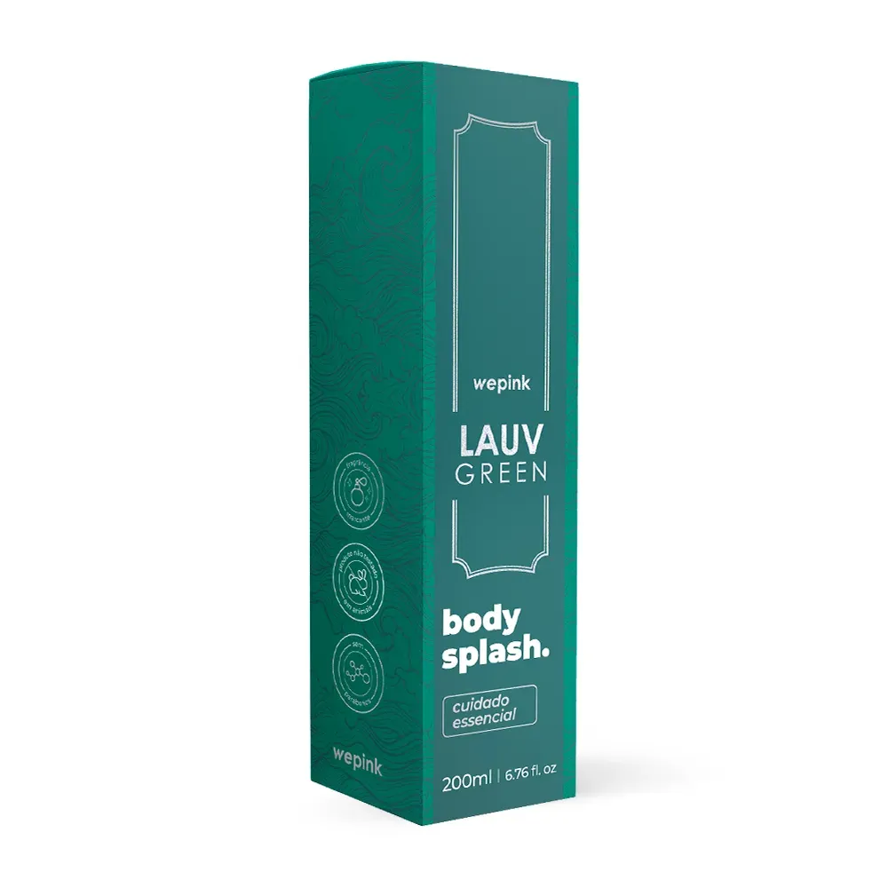 Body Splash Lauv Green Desodorante Colônia 200ml