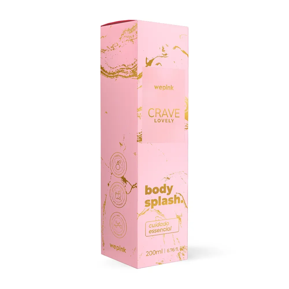 Body Splash Crave Lovely Desodorante Colônia 200ml
