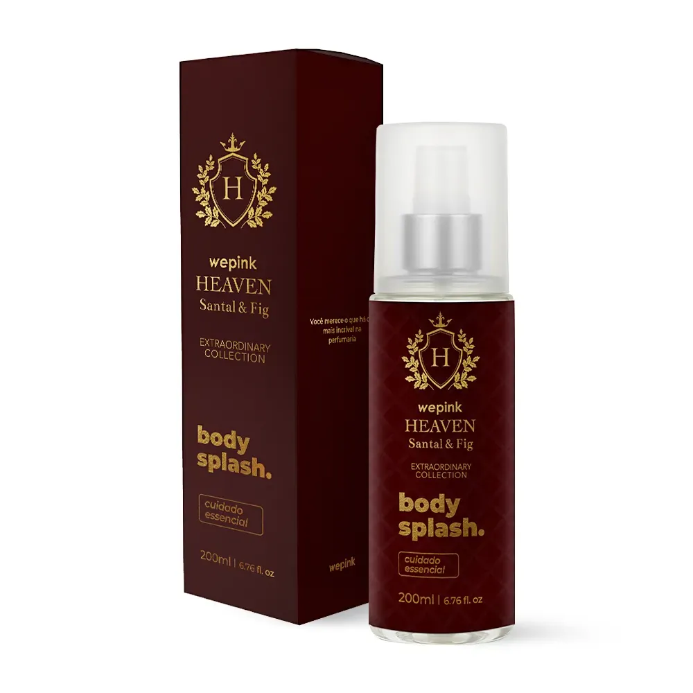 Body Splash Heaven Santal & Fig Desodorante Colônia 200ml