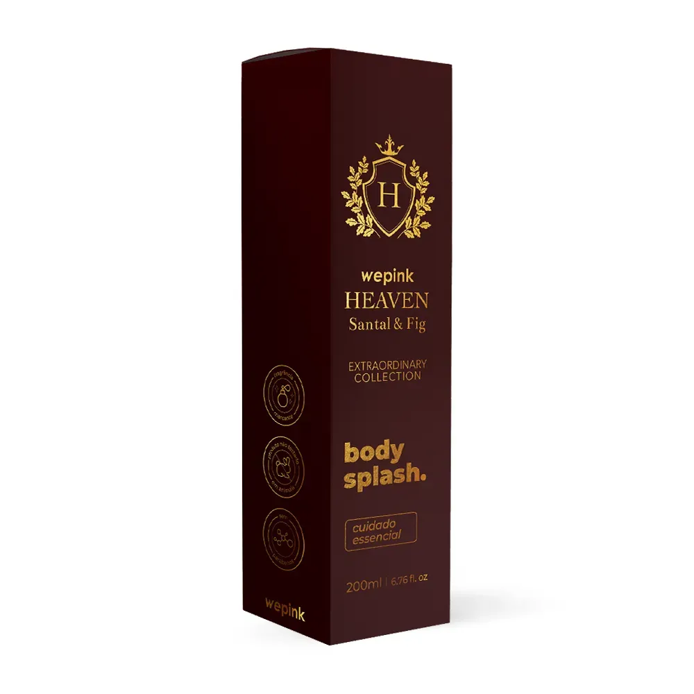 Body Splash Heaven Santal & Fig Desodorante Colônia 200ml