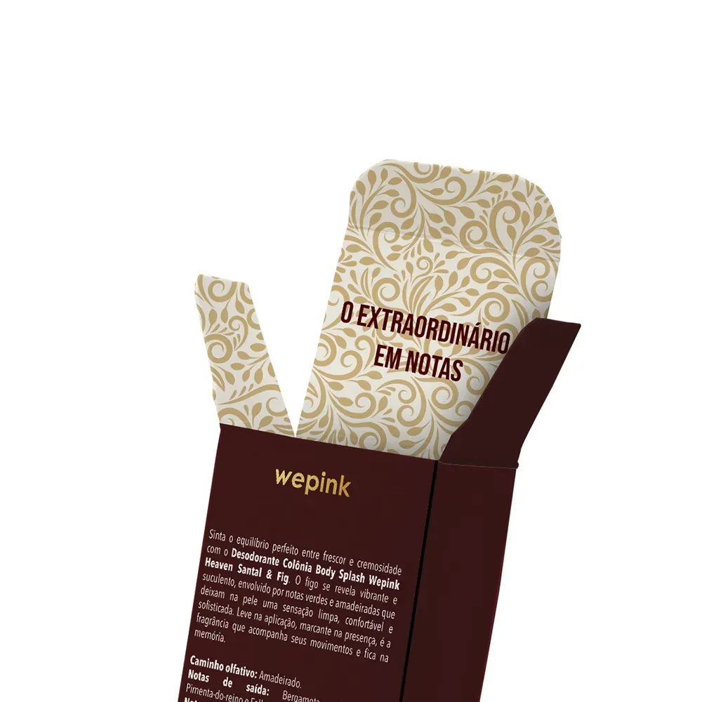 Body Splash Heaven Santal & Fig Desodorante Colônia 200ml