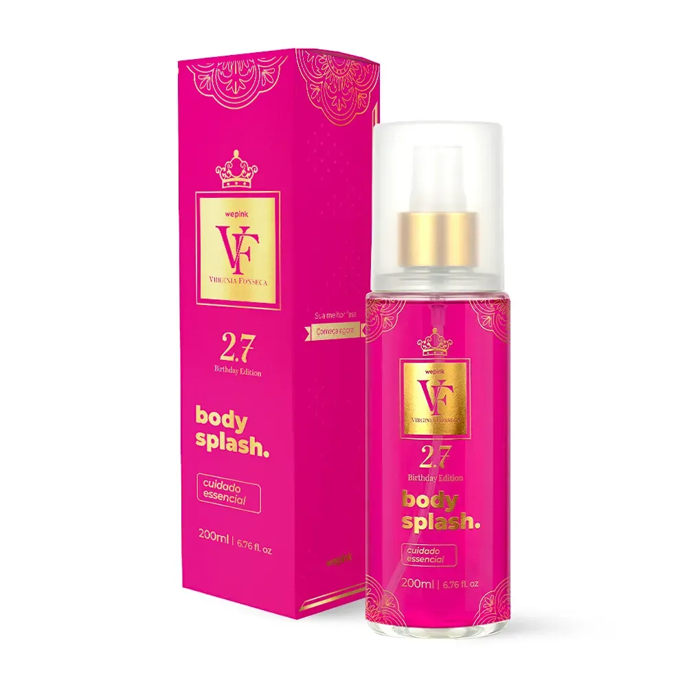 Body Splash VF 2.7 Desodorante Colônia 200ml