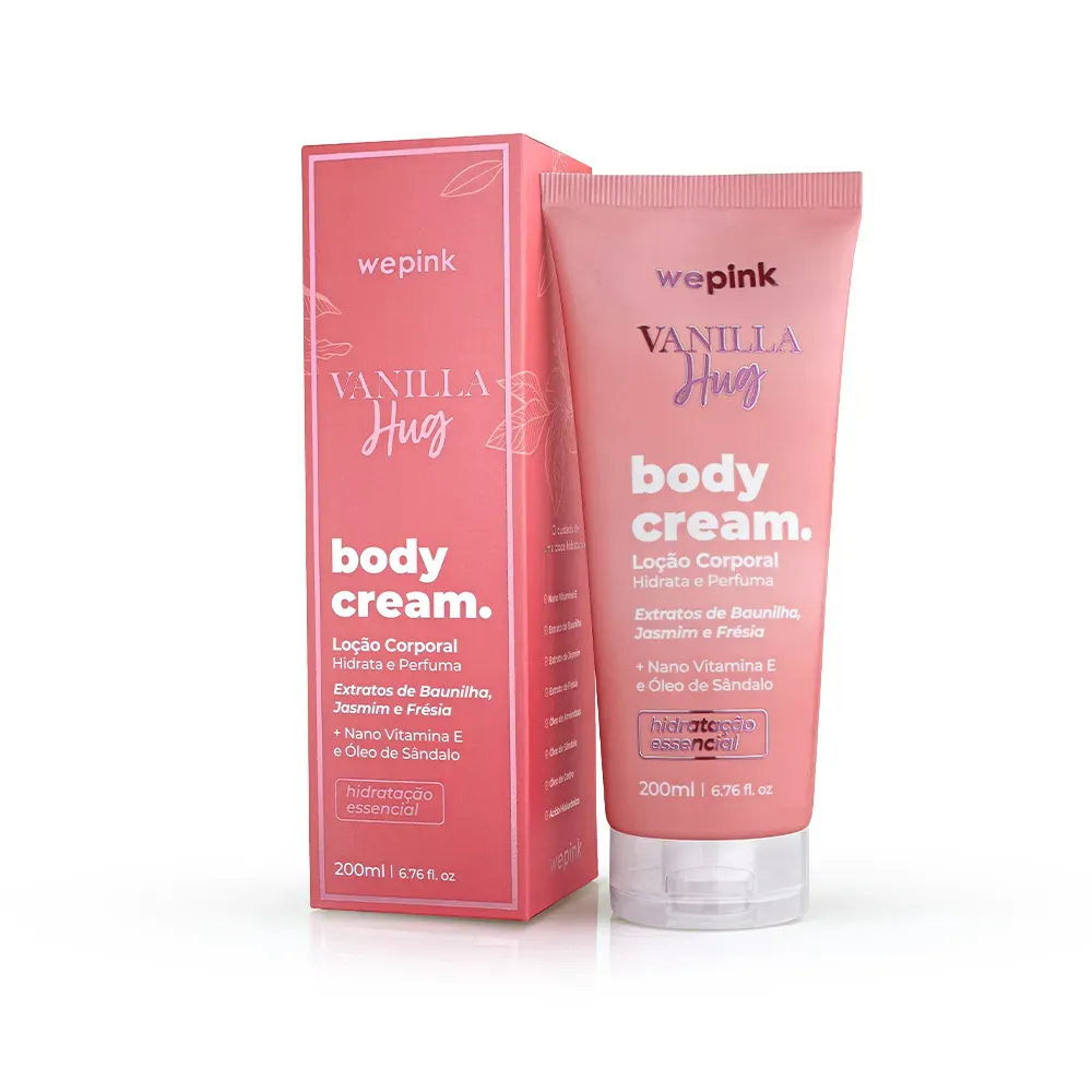 Body Cream Vanilla Hug Desodorante Hidratante 200ml - Wepink