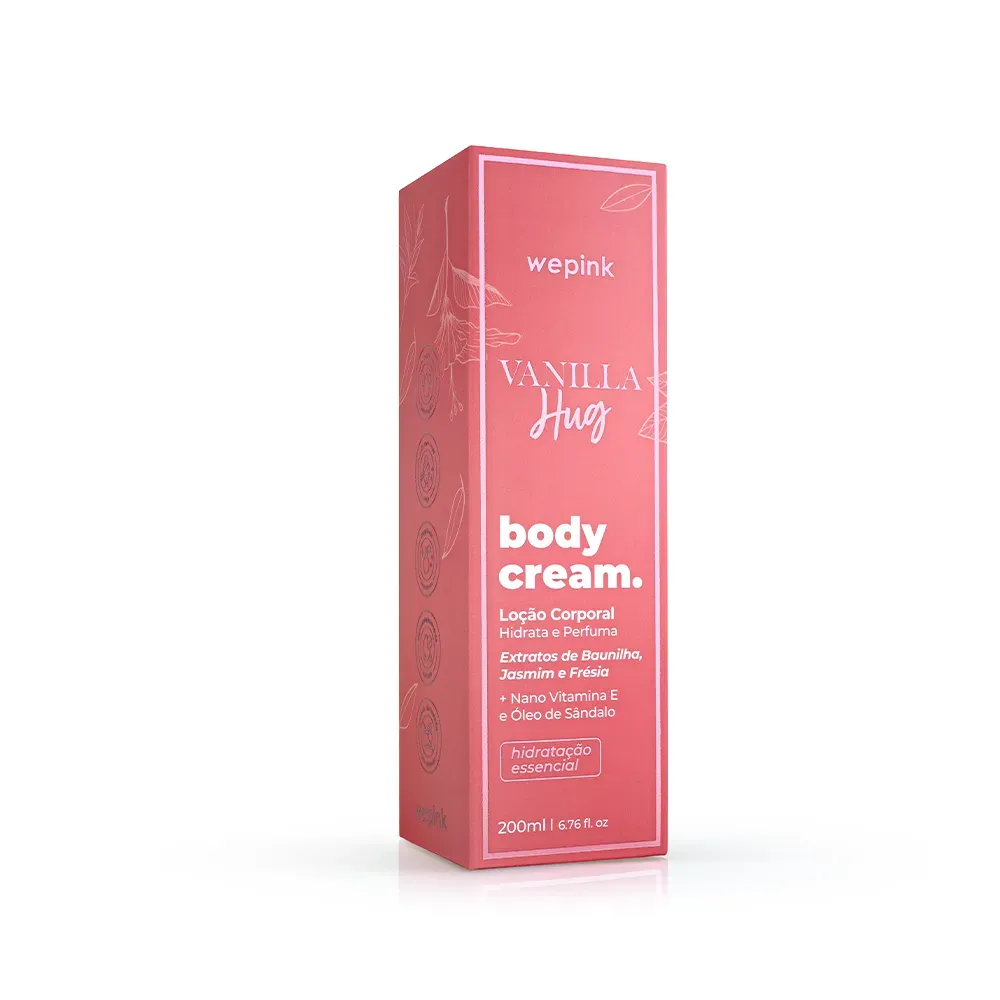 Body Cream Vanilla Hug Desodorante Hidratante 200ml