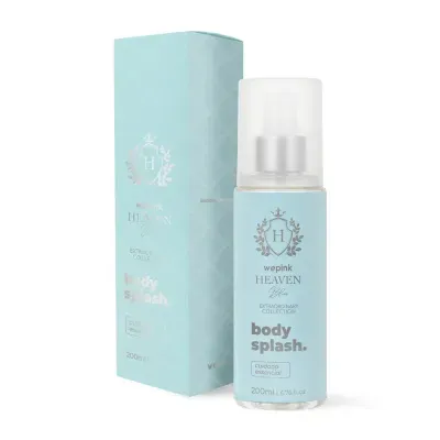 Body Splash Heaven Blue Desodorante Colônia 200ml - Wepink