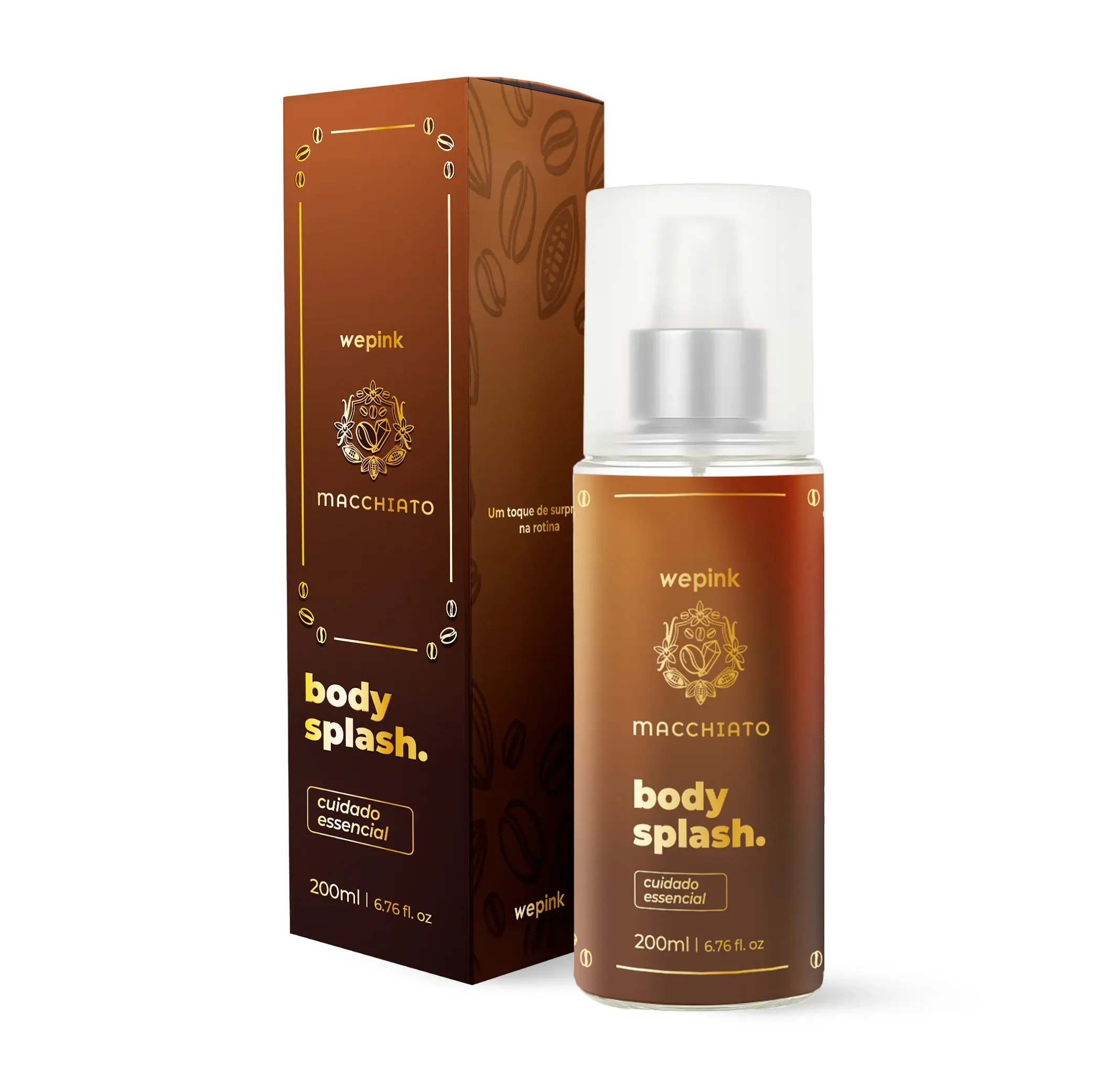 Body Splash Macchiato Desodorante Colônia 200ml